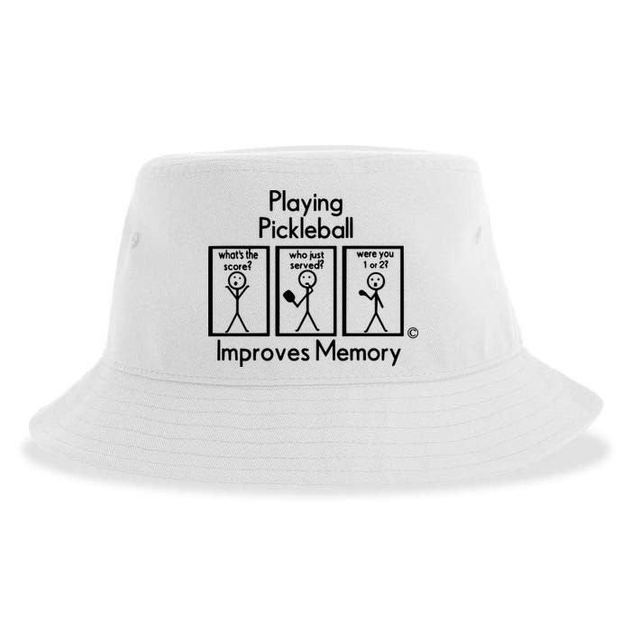 Playing Pickleball Improves Memory Sustainable Bucket Hat