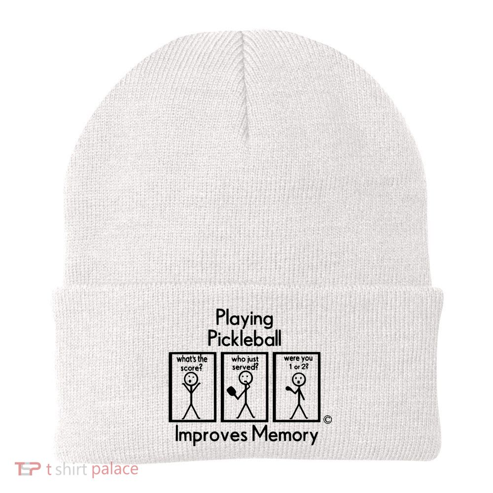 Playing Pickleball Improves Memory Beanie