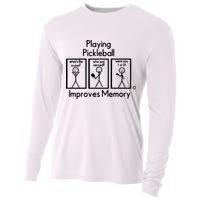 Playing Pickleball Improves Memory Cooling Performance Long Sleeve Crew