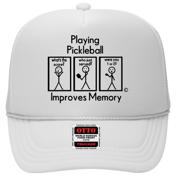 Playing Pickleball Improves Memory Trucker Hat