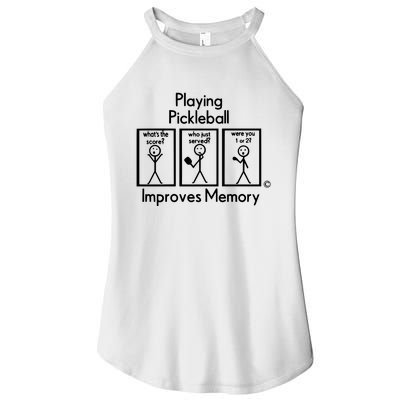 Playing Pickleball Improves Memory Women’s Perfect Tri Rocker Tank