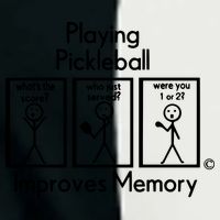Playing Pickleball Improves Memory Infant Baby Jersey Bodysuit
