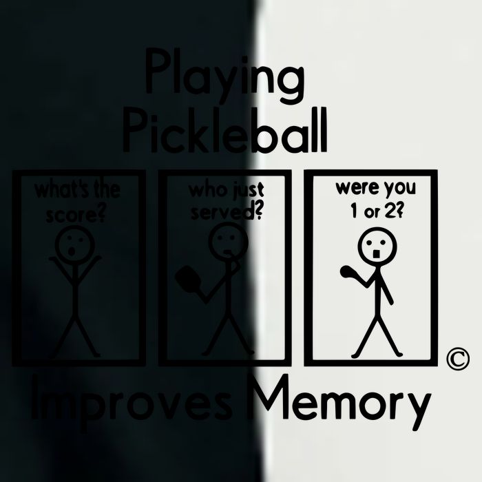 Playing Pickleball Improves Memory Infant Baby Jersey Bodysuit