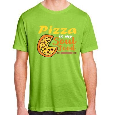 Pizza Pizza Is My Soul Food Pizza Premium Adult ChromaSoft Performance T-Shirt