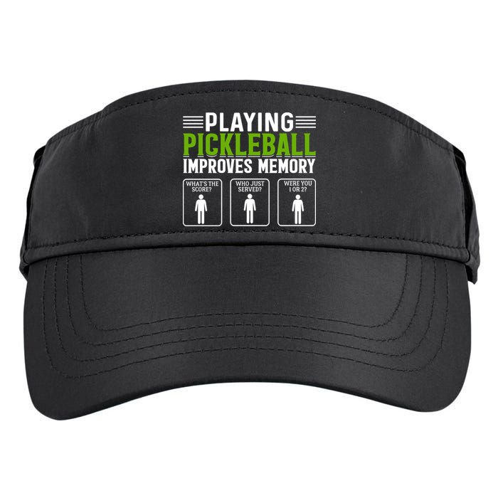 Playing Pickleball Improves Memory Funny Pickleball Adult Drive Performance Visor