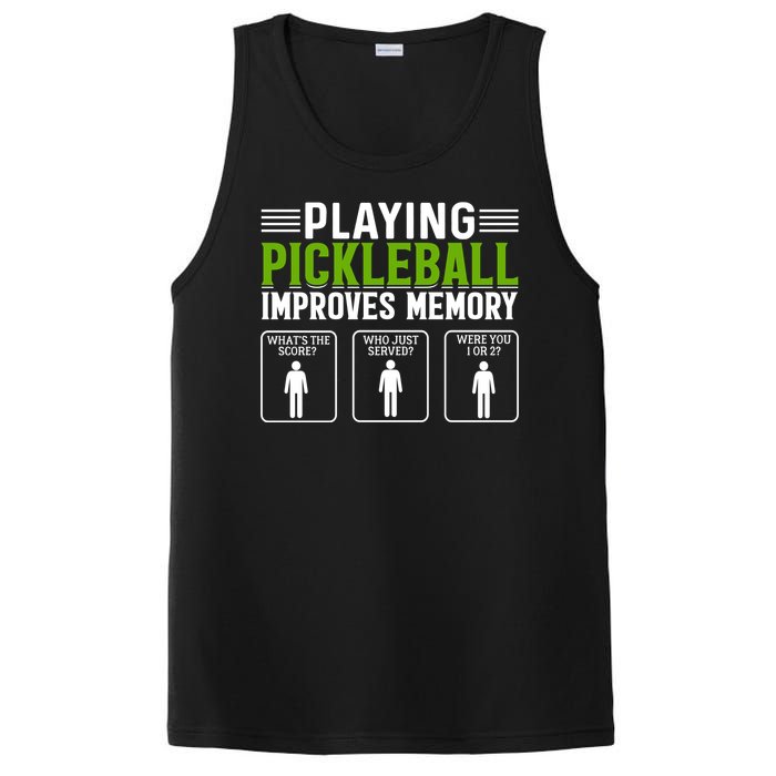 Playing Pickleball Improves Memory Funny Pickleball PosiCharge Competitor Tank