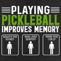 Playing Pickleball Improves Memory Funny Pickleball Trucker Hat