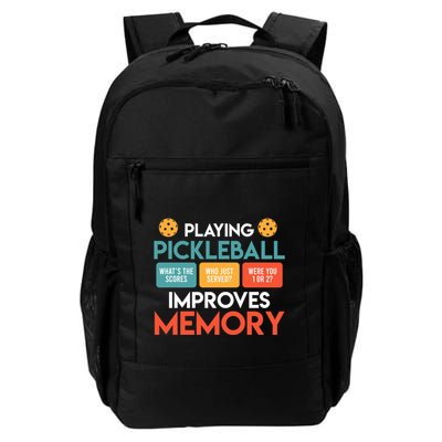 Playing Pickleball Improves Memory Pickleball Gift Daily Commute Backpack