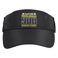 Playing Pickleball Improves Memory Dink Funny Pickleball Adult Drive Performance Visor