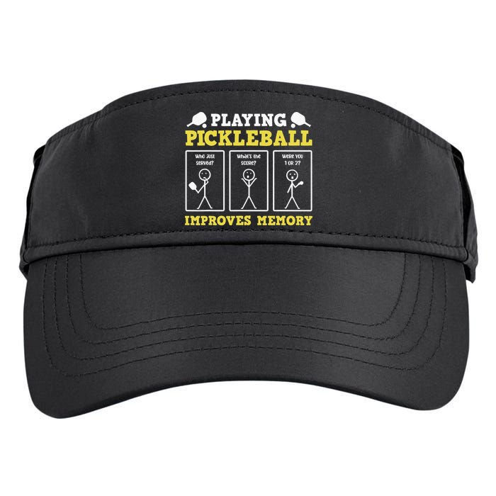 Playing Pickleball Improves Memory Dink Funny Pickleball Adult Drive Performance Visor
