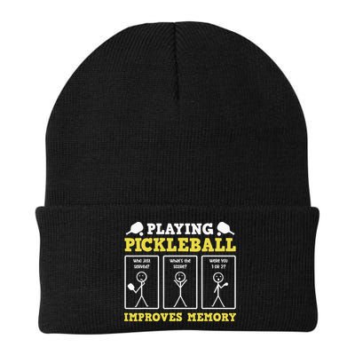 Playing Pickleball Improves Memory Dink Funny Pickleball Beanie
