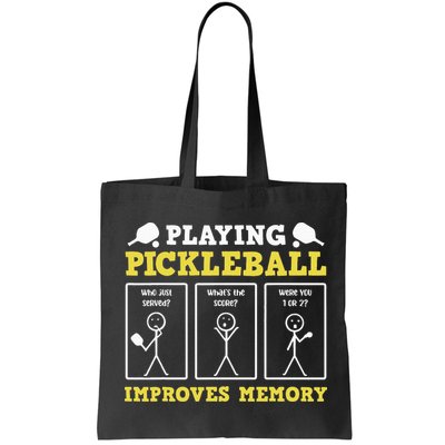 Playing Pickleball Improves Memory Dink Funny Pickleball Bag