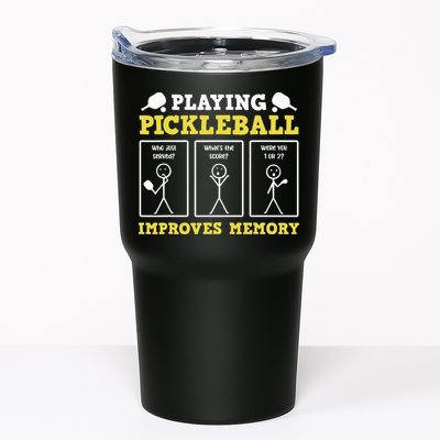 Playing Pickleball Improves Memory Dink Funny Pickleball Tumbler