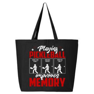 Playing Pickleball Improves Memory Dink Player 25L Jumbo Tote