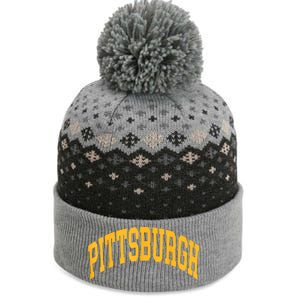 Pittsburgh The Baniff Cuffed Pom Beanie