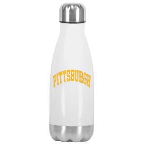 Pittsburgh Stainless Steel Insulated Water Bottle