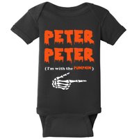 Peter Peter IM With The Pumpkin Baby Bodysuit