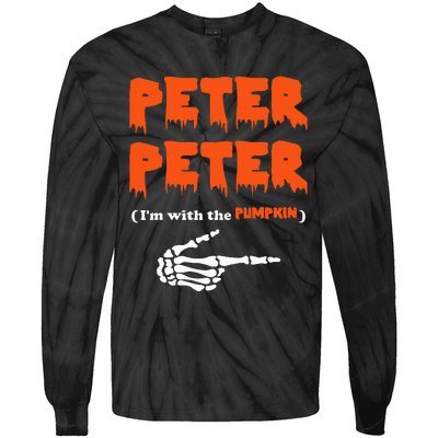 Peter Peter IM With The Pumpkin Tie-Dye Long Sleeve Shirt