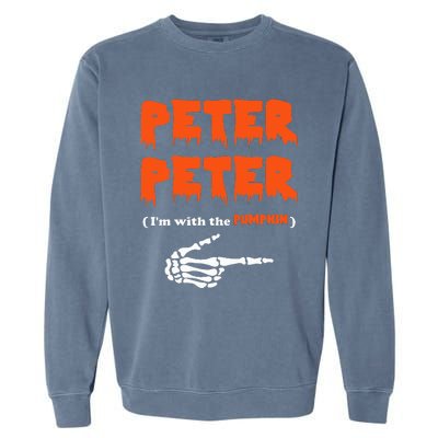 Peter Peter IM With The Pumpkin Garment-Dyed Sweatshirt