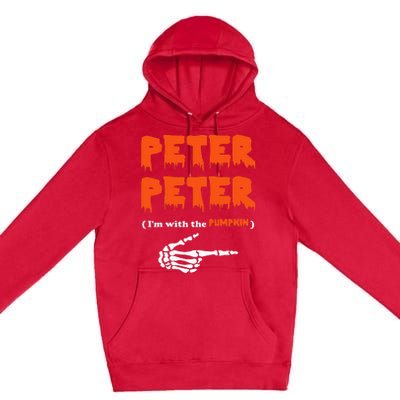 Peter Peter IM With The Pumpkin Premium Pullover Hoodie