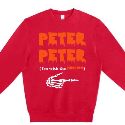 Peter Peter IM With The Pumpkin Premium Crewneck Sweatshirt