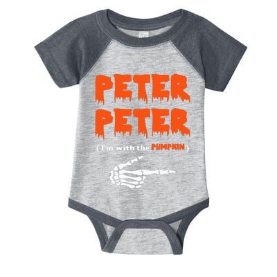 Peter Peter IM With The Pumpkin Infant Baby Jersey Bodysuit