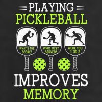 Playing Pickleball Improves Memory Pickleball Funny Cool Comfort Performance Bucket Hat
