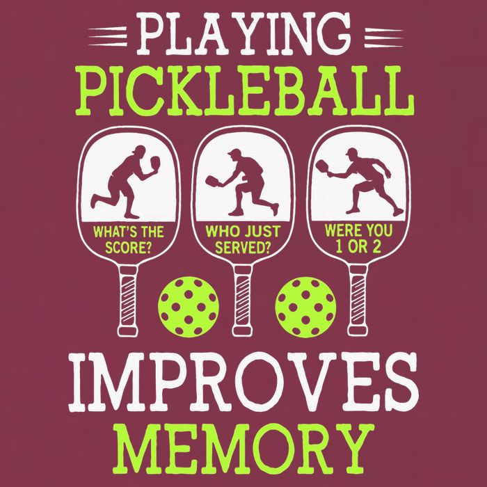 Playing Pickleball Improves Memory Pickleball Funny 16oz Travel Tumbler