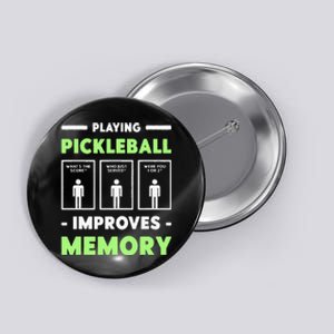 Playing Pickleball Improves Memory Dink Player Short Sleeve Button