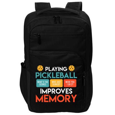 Playing Pickleball Improves Memory Pickleball Impact Tech Backpack