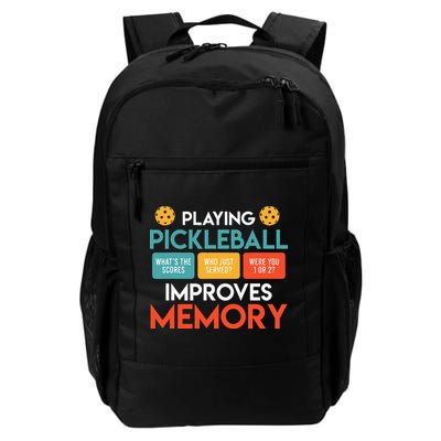 Playing Pickleball Improves Memory Pickleball Daily Commute Backpack