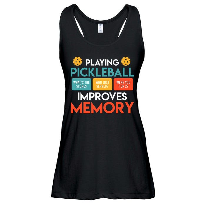 Playing Pickleball Improves Memory Pickleball Ladies Essential Flowy Tank