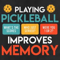 Playing Pickleball Improves Memory Pickleball 25L Jumbo Tote