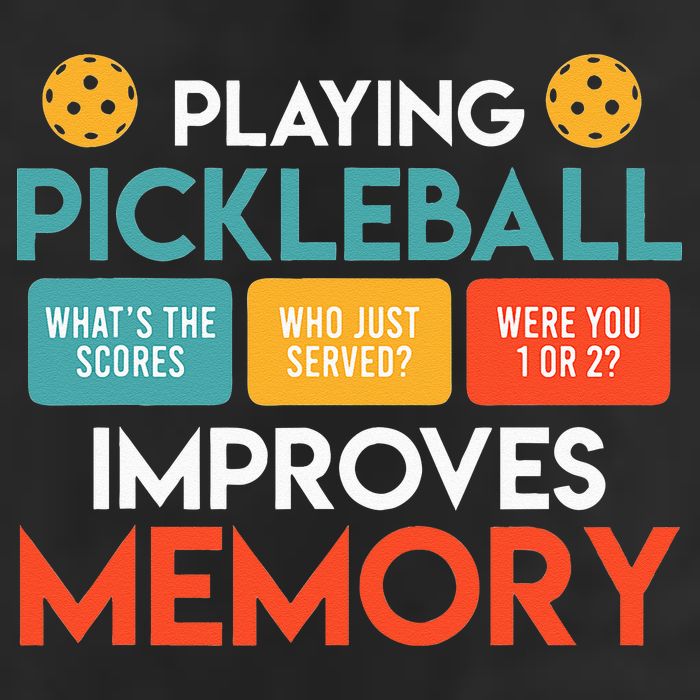 Playing Pickleball Improves Memory Pickleball 25L Jumbo Tote