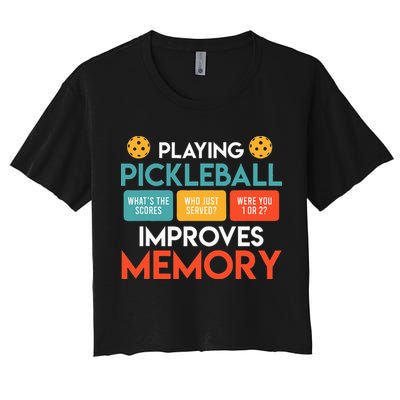 Playing Pickleball Improves Memory Pickleball Crop Top
