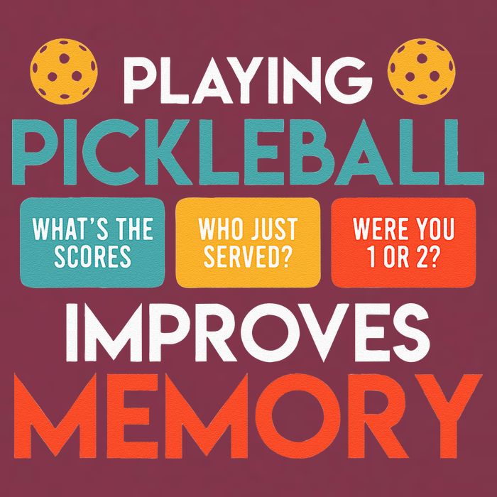 Playing Pickleball Improves Memory Pickleball 16oz Travel Tumbler