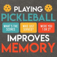 Playing Pickleball Improves Memory Pickleball Cotton Canvas Backpack