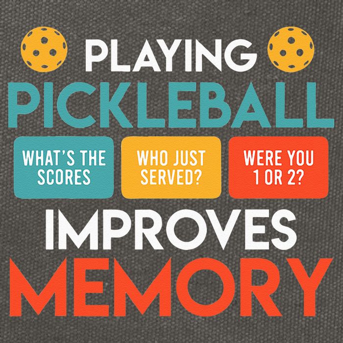 Playing Pickleball Improves Memory Pickleball Cotton Canvas Backpack