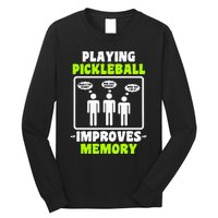 Playing Pickleball Improves Memory Pickleball Dinking Long Sleeve Shirt