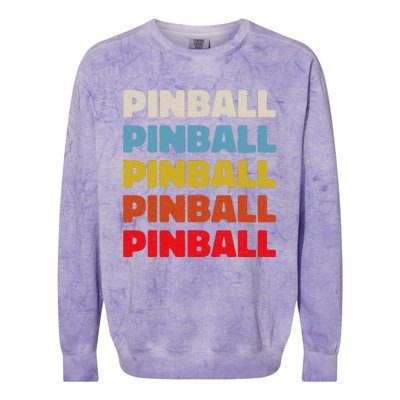 Pinball Colorblast Crewneck Sweatshirt