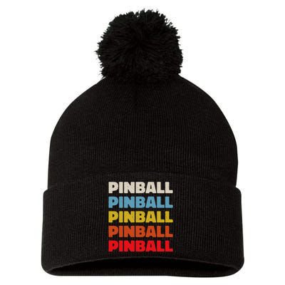 Pinball Pom Pom 12in Knit Beanie