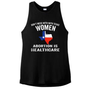 ProChoice ProAbortion is Healthcare Texas 's Rights Ladies PosiCharge Tri-Blend Wicking Tank