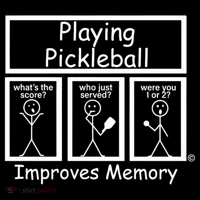 Playing Pickleball Improves Memory Funny Pickleball Performance Shirt