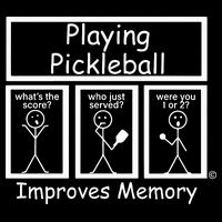 Playing Pickleball Improves Memory Funny Pickleball Mousepad