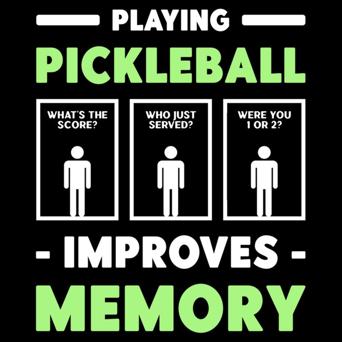 Playing Pickleball Improves Memory Dink Player Cute Gift Bucket Hat