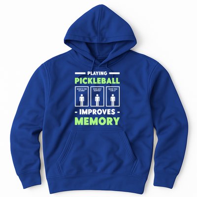 Playing Pickleball Improves Memory Dink Player Cute Gift Hoodie
