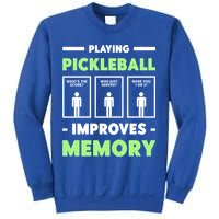 Playing Pickleball Improves Memory Dink Player Cute Gift Sweatshirt