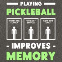 Playing Pickleball Improves Memory Dink Player Cute Gift Cotton Canvas Backpack