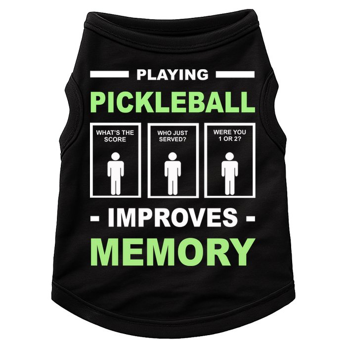 Playing Pickleball Improves Memory Dink Player Doggie Tank