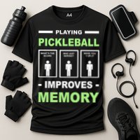 Playing Pickleball Improves Memory Dink Player Performance Shirt